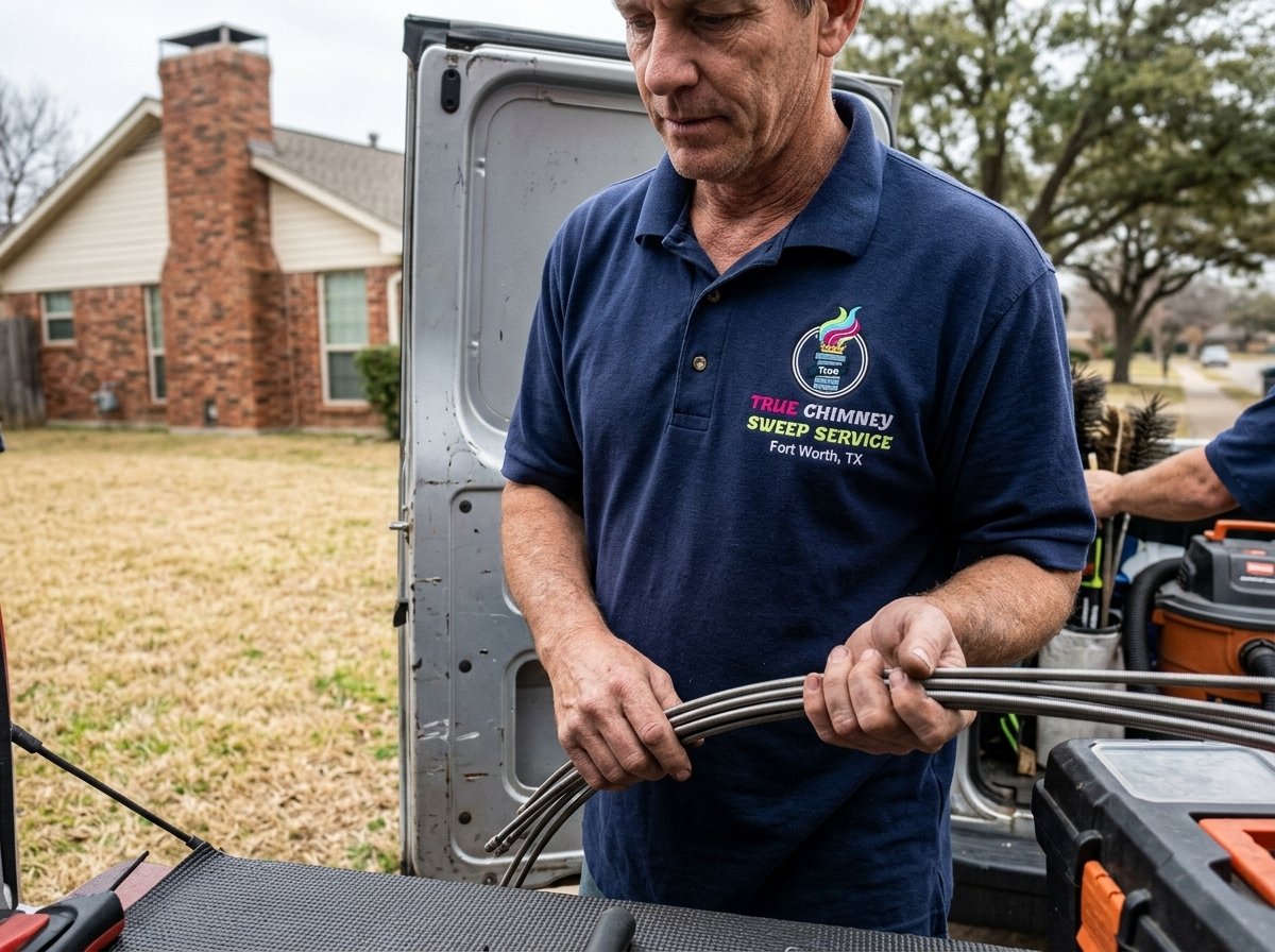 True Chimney Sweep service